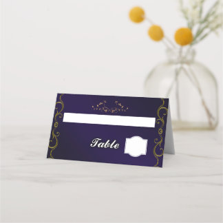 Carte De Placement Violet