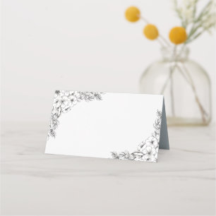 Carte De Placement Wild Bouquet Place Card Ciel