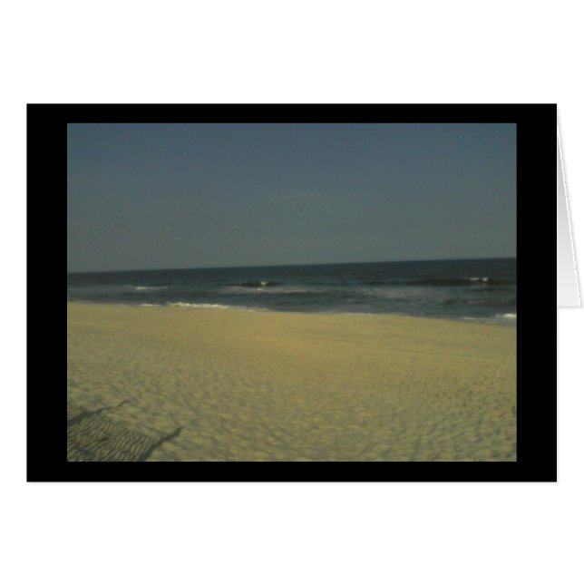 Carte de plage (Devant horizontal)