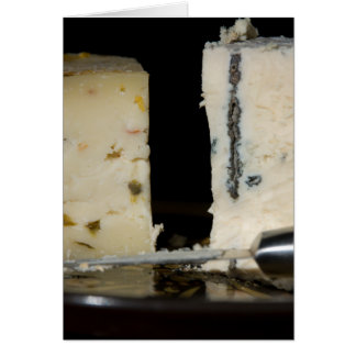 Carte de plaque de fromage