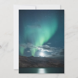 Carte de Pleine lune Northern Lights