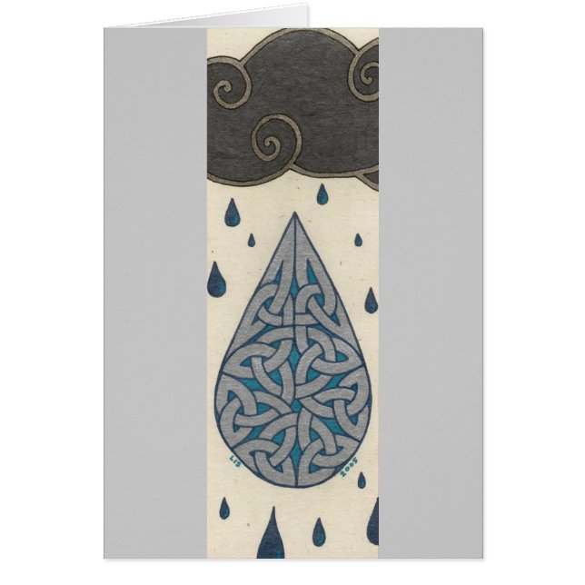 Carte de pluie (Devant)