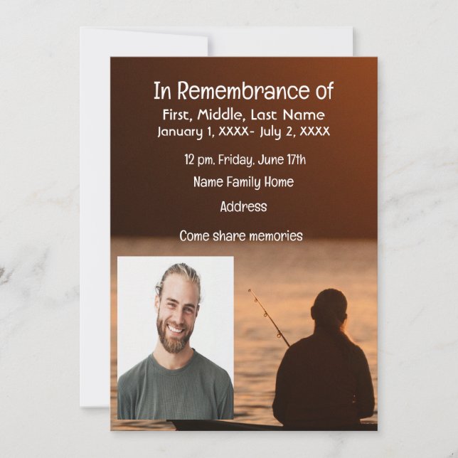 Carte de poche Memorial Pêcheur de vol d'océan (Devant)