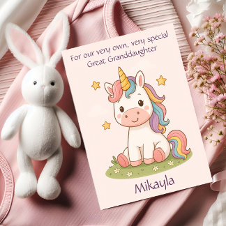 Carte de poème d'anniversaire de la grande petite-