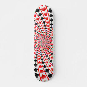 Carte de Poker Costume Spiral : Skateboard