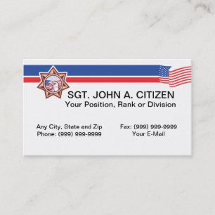 carte de police d'assistant du shérif de police