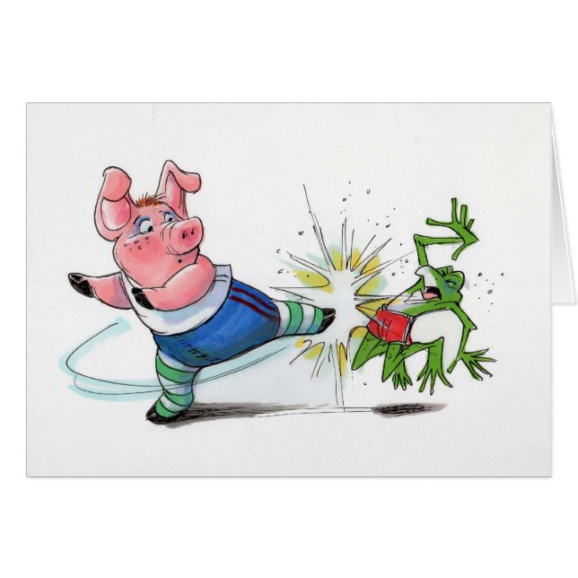 Carte de Porkchop (Devant Horizontal)