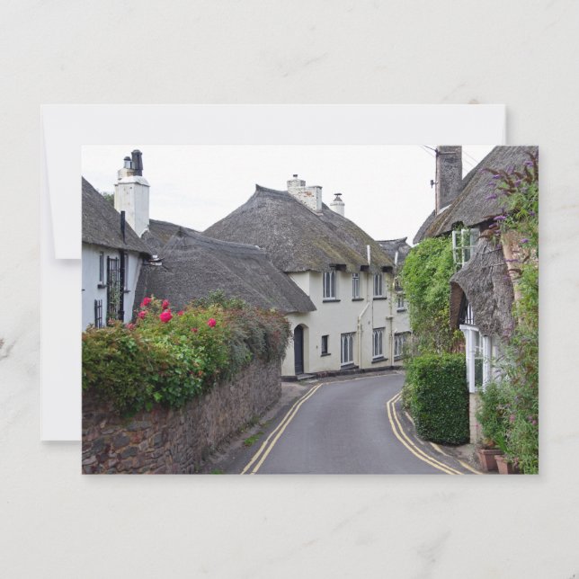 Carte de Porlock, Somerset (Devant)