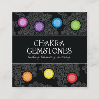 Carte de portefeuille Chakra Gemstones