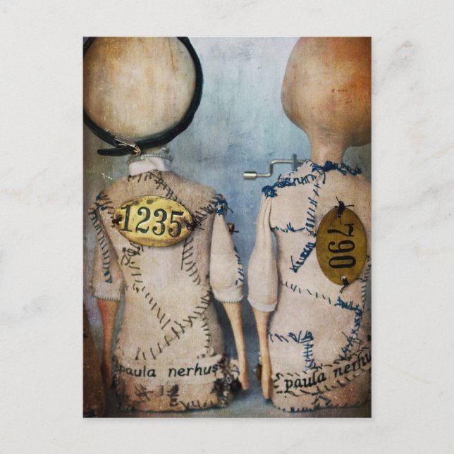 carte de poupées steampunk (Devant)