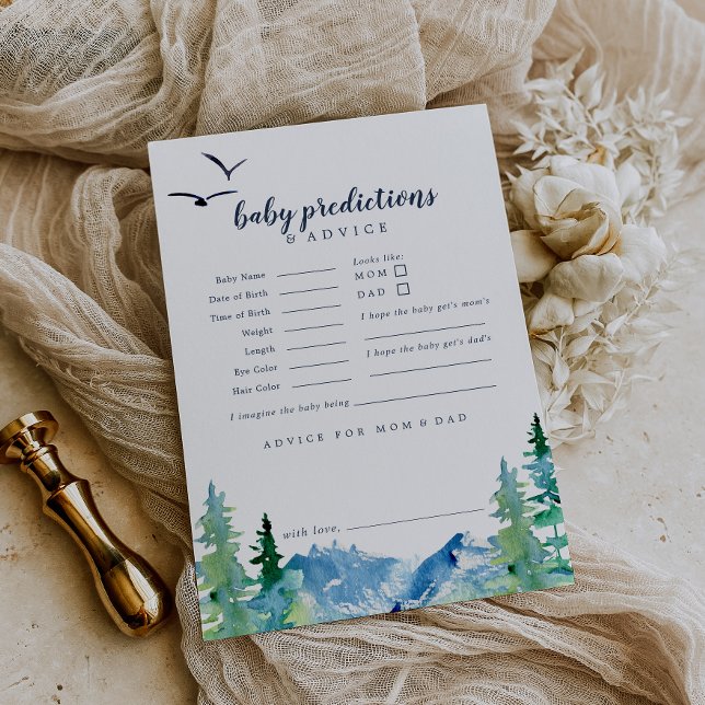 Carte de prédictions et conseils pour bébé Rocky M (Créateur téléchargé)