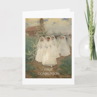 Carte de première communion