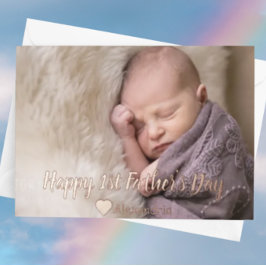 Carte de première Fête des pères
