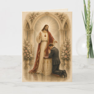 Carte de préparation au mariage catholique pour le