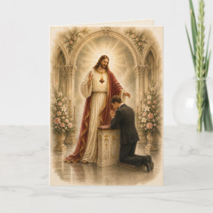 Carte de préparation au mariage catholique pour le