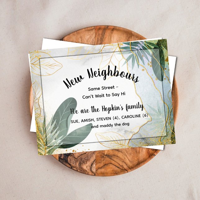 Carte de présentation personnalisée pour nouveau v (Créateur téléchargé)