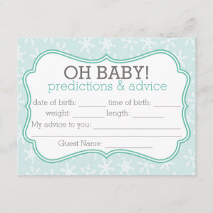 Carte de prévision et de conseil pour les flocons 