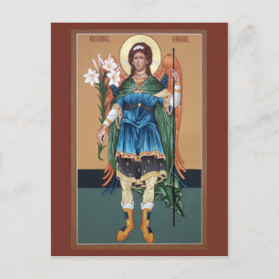 Carte de prière Archangel Gabriel