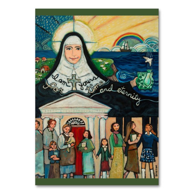 Carte de prière Catherine McAuley, fondatrice de M (Par défaut)