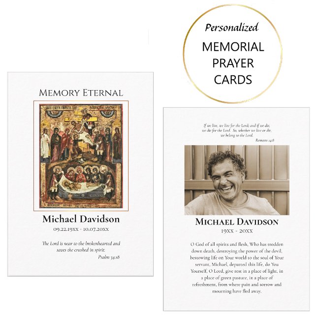 Carte de prière chrétienne orthodoxe simple (Créateur téléchargé)