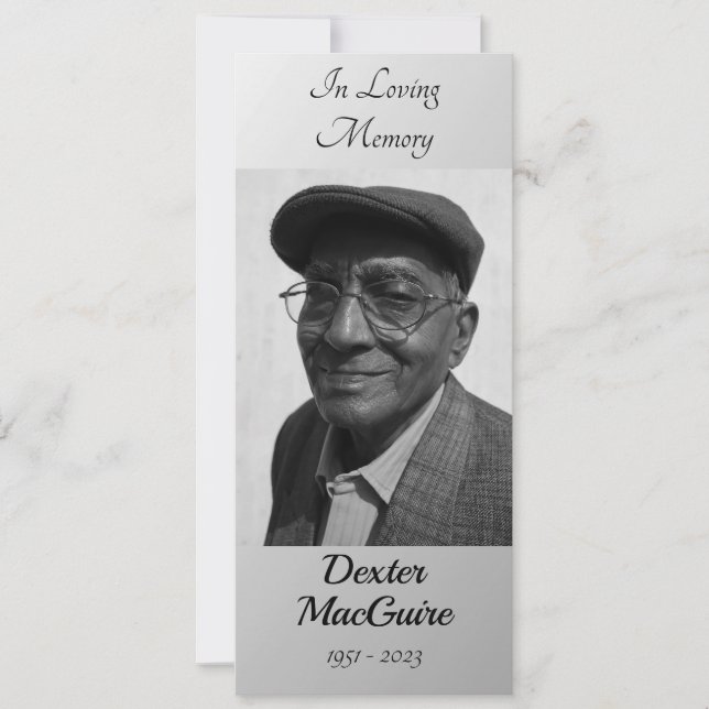 Carte de prière funéraire | Eternellement les vôtr (Devant)