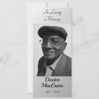 Carte de prière funéraire | Eternellement les vôtr