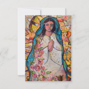Carte de prière Notre-Dame de Guadalupe
