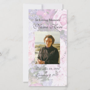 Carte de prière personnalisée / Cartes de prière