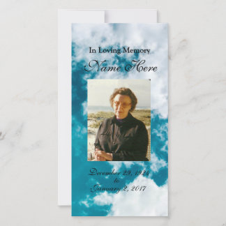 Carte de prière personnalisée / Cartes de prière