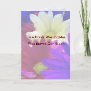 Carte de prière pour les militaires