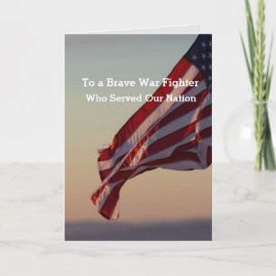 Carte de prière pour les militaires