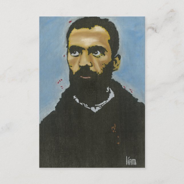 Carte de prière Saint Padre Pio (Devant)