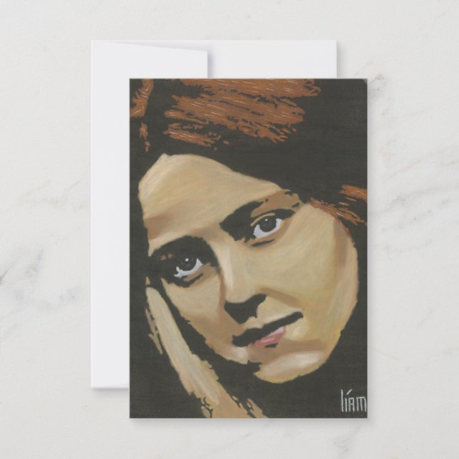 Carte de prière Saint-Thérèse de Lisieux (Devant)