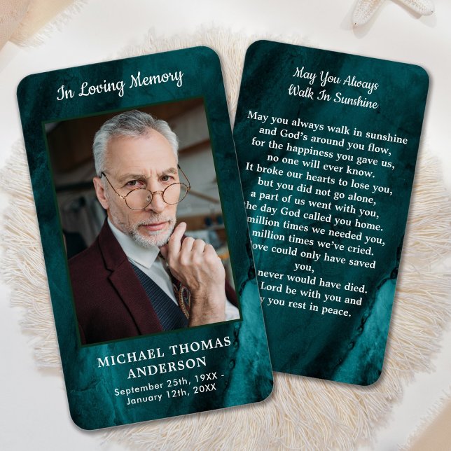 Carte de prière verte Emerald (Créateur téléchargé)