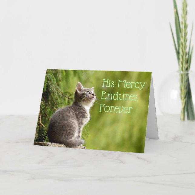 Carte de prières prophétiques pour la miséricorde  (Devant)