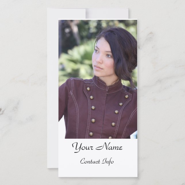 Carte de prise de vue Acteurs (Devant)