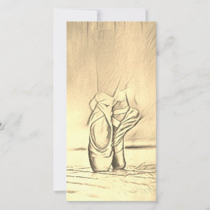 Carte de professeur de Merci de chaussures de ball