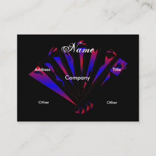 Carte de profil "Blue Fantasia Designer"