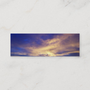 Carte de profil Clouds lumineux