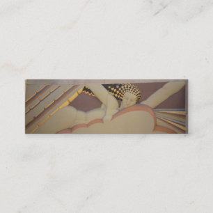 Carte de profil d'art déco