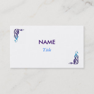 Carte de profil de concepteur