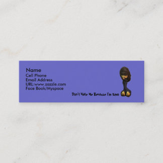 Carte de profil de fille de Lil Emo