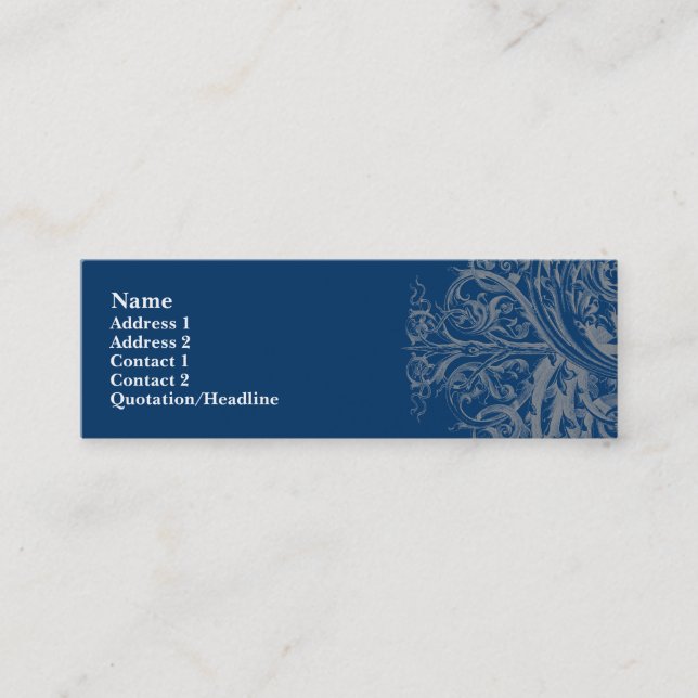 Carte de profil de Flourish (Devant)