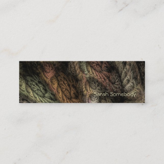 Carte de profil de fractale d'Aran (Devant)