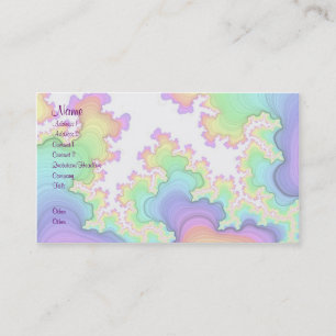 Carte de profil de fractales de libellule