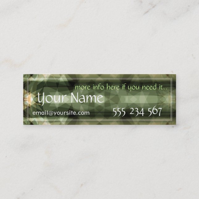 Carte de profil de Fragmente (Devant)