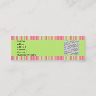 Carte de profil de fraise et de kiwi