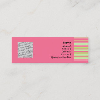 Carte de profil de fraise et de kiwi