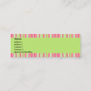 Carte de profil de fraise et de kiwi