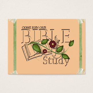 Carte de profil de l'étude biblique